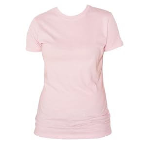 Pink Super Soft Certified Organic Cotton Tee Shirt, 100% cotton.