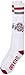 Donegal Bay Ohio State Buckeyes Knee-High White Tube Socks - NCAA Officially Licensed - DB Fan Gear