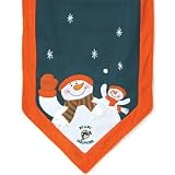 Miami Dolphins 72''X15'' Snowman Table Runner
