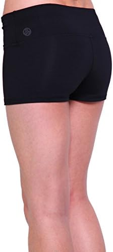 Orb Athletic Women's Celestite Boy Shorts Medium Black