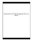 Backstreet Boys Lost Video first gig before they were famous. May Sea World 1993 thought to be lost.