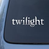 TWILIGHT LOGO - Edward Cullen Vinyl Decal Sticker #1655 | Vinyl Color: Chrome