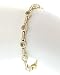 Circle Stone Link Pave Diamond Bracelet by Zasha Signature Jewelry