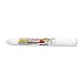 Permanent Marking Stick, Bullet Point, White Ink