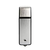 4gb Mini Voice Recorder with U Disk Function Silver & Black