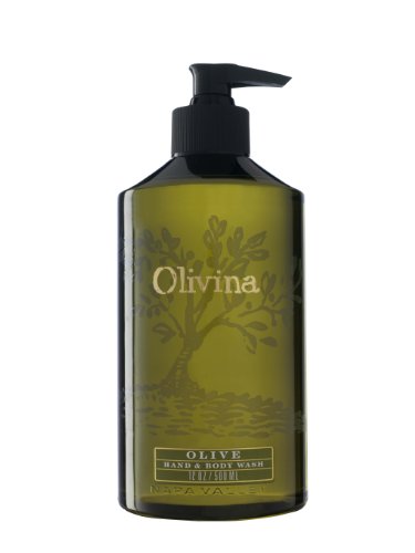 Olivina Hand and Body Wash, Olive, 12-Ounce