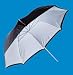 40 inch Black / White Umbrella with Dust Sleeve