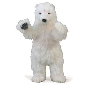 Plush Soft Toy Polar Bear (On 2 Feet). 48cm.
