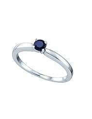 0.26CTW BLACK DIAMOND FASHION RING
