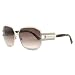 Roberto Cavalli RC Drosera 600S/S 25F Classic Ivory Oversized Sunglasses