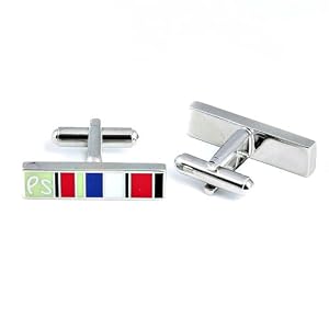 Paul Smith enamel cufflinks-PS1062