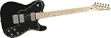 Squier by Fender Tele Custom Electric Guitar, Black