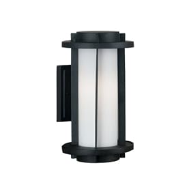 Kenroy Home 80571EBZ Lumi One-Light Medium Wall Lantern with 4-Inch Frosted Opal Glass... by Kenroy Home