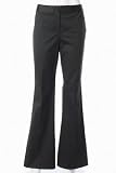 Theory Women's Black Tara Vision Stretch Flat Front Career Dress Pants, 10