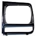 Left Driver Side Black Headlight Bezel Door 97-01 Jeep Cherokee 97 98 99 00 01 1997 1...