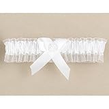 White Toss Garter