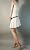 Andrea Sleeveless Knee length Dress with Embriodered Chest