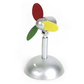 4.5" Multi-Color Fan