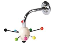 PT Hatrack Saturnus Coat Rack Ball Wood Multi Colour Balls