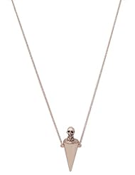 House of Harlow 1960 Skull Vial Necklace