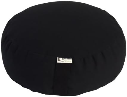 Zafu Yoga Meditation Cushion Organic Buckwheat Fill - 10 COLORS - Organic 10oz. Cotton, Made In USA, by Bean Products