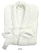 MinQ Robes Yoga Bath Bathrobes- Men - ExtraLarge - White