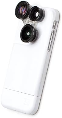 iZZi 10-1068 IGSW6 Slim 5-in-1 Lens Case for iPhone 6/6s (White)