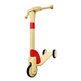 Scooter - Red - Wooden