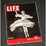 Life Magazine December 11, 1939 -- Cover: Betty Grable book cover
