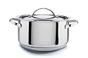 Hahn Casserole with Lid Stainless Steel, 20 cm, 3.2 Litre