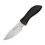 Spyderco Bill Moran Drop Point Plain Edge Knife, Black