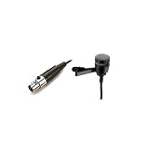 Av-jefe Tcm380-ta4f Dynamic Lavalier Microphone for Shure with Mini XLR 4 Pin