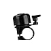 Crystalcity-6662 Bicycle Bell Alloy Mini Black, Free