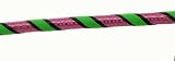 Small (36) weighted (500g) Holographic Pink and Fluorescent Green exercise & dance Hula Hoola Hoop