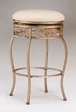 Bordeaux Backless Swivel Counter Stool 1 Pair