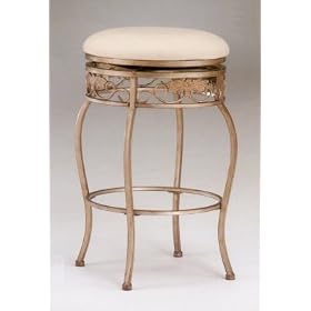 Click here to buy Bordeaux Backless Swivel Bar Stool 1 Pair .