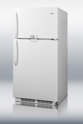 16.5 cu. ft. Top-Freezer Refrigerator With Frost-Free Operation Adjustable Shelves Combination Double Lock Interior Light Crisper Drawers Adjustable Thermostat & Icemaker Ready