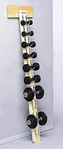 Wall Mt. Dumbbell Rack (Dumbbells NOT included)