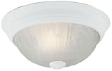 AL Melon Flushmount in Fresco Size:11 inches (as shown) - AL182W