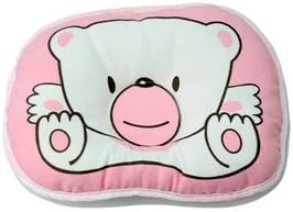 Fashion Cute Bear Anti Roll Pillow Baby Infant Newborn Support Prevent Flat Head
