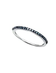 0.50CTW BLACK DIAMOND FASHION BAND