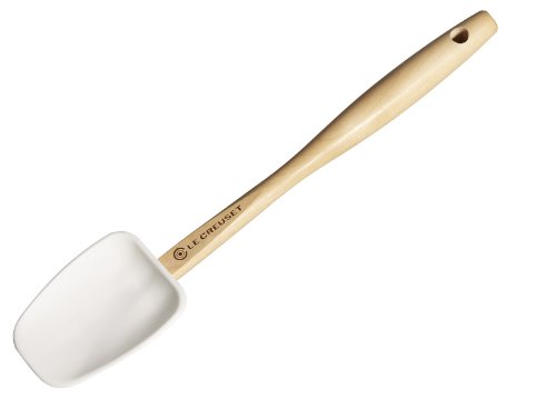 Le Creuset Silikon-Accessoires Mini Kochl&ouml;ffel, wei&szlig;