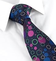 Machine Washable Textured & Embroidered Spotted Tie