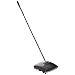 Rubbermaid Commercial FG421388 Galvanized Steel Dual Action Sweeper, 10.5" Length x 9.5" Width x 44" Height, Black