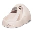 Petmate Deluxe Fresh Flow Pet Fountain Medium, Bleached Linen