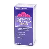 GNC WOMEN's Ultra Mega 50 PLUS Multivitamins 120 Tablets (EXP:04/2010)