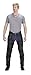 Viking Cycle Men's Braided Motorcycle Leather Chaps (X-Large)
