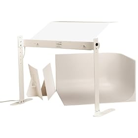 MyStudioŽ MS20 Professional Tabletop Photo Studio Kit w/ 5000K Continuous Lighting for Product Photography, 20x20x12 inches
