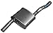 Walker 53372 Quiet-Flow Stainless Steel Muffler