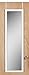 High Quality Over The Door Mirror -50 X 14 Full Length, Easy to Hang- White Finish